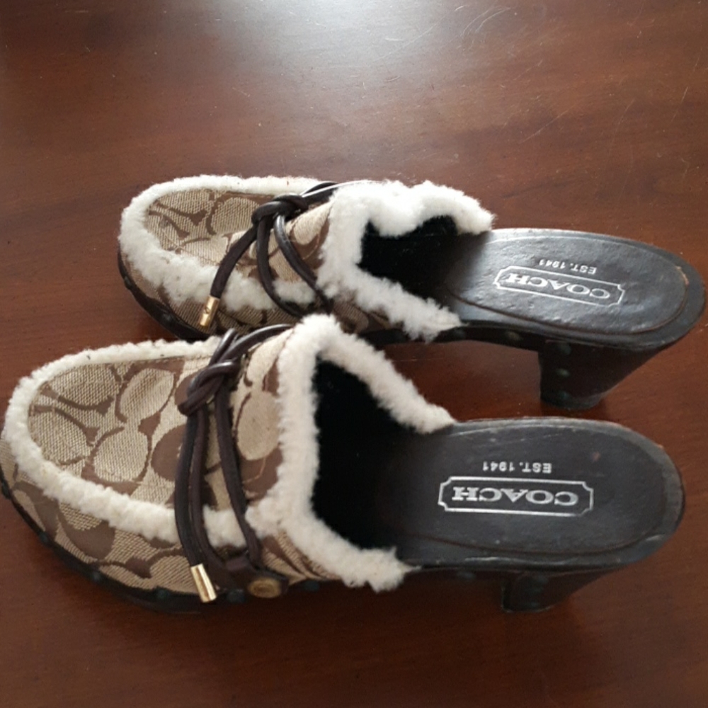 Coach high heels